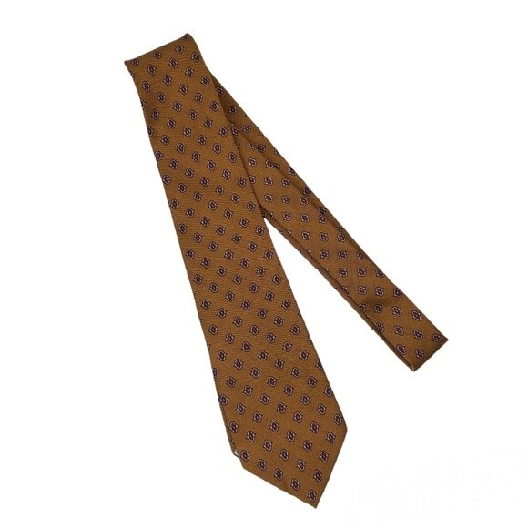 Vintage Calvin Klein 100% Silk Tie - Picture 1 of 9